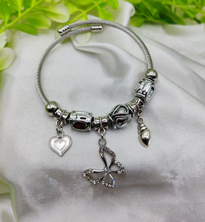 Imported Radiant Star Charm Pandora Bracelet
