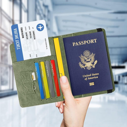 Voyager Series RFID Protected Passport Cover Holder
