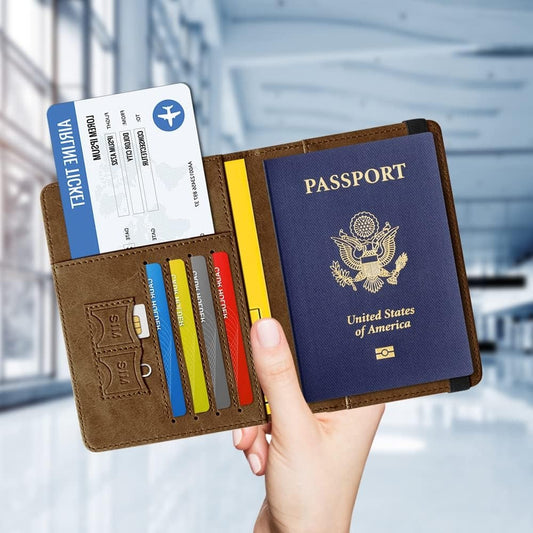 Voyager Series RFID Protected Passport Cover Holder