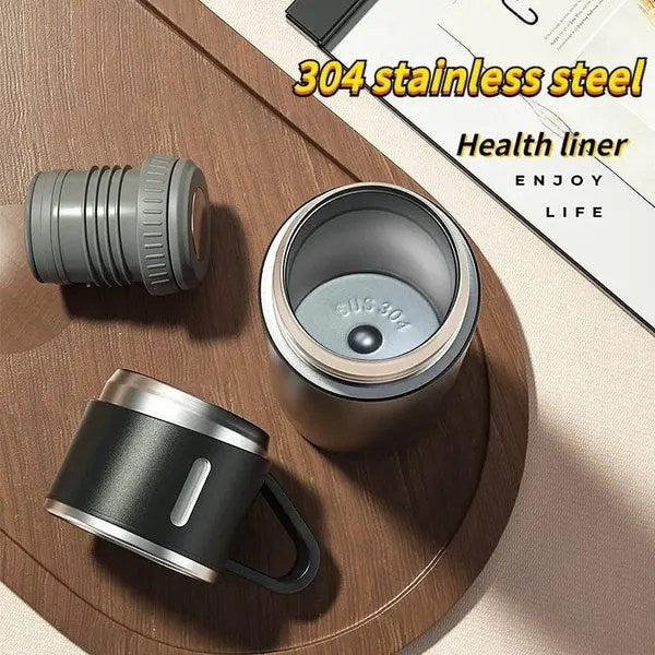 Stainless Steel Vacuum Flask Set