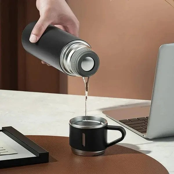Stainless Steel Vacuum Flask Set