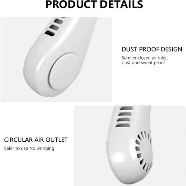 Vaneless Hanging Neck Fan